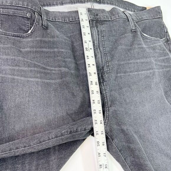 Madewell The Perfect Vintage Crop Jeans Womens 37(L) Black Wash Straight New - Picture 6 of 12